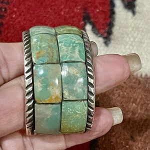 Navajo Royston Inlay Cuff
